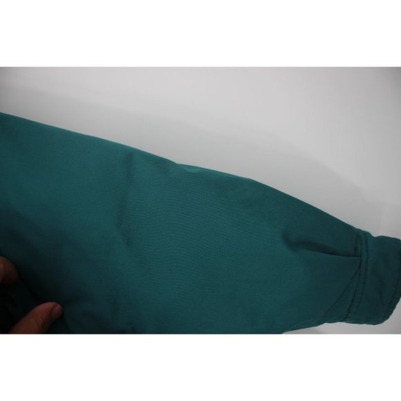 Vintage Eddie bauer Women's small premium goose down puffer jacket green pockets - Picture 5 of 16